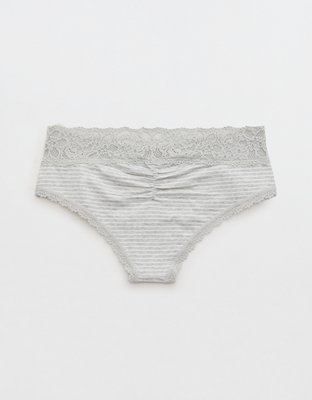 Ropa Interior Superchill Undie Cheeky de Algodón con Encaje Eyelash