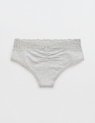 Superchill Cotton Eyelash Lace Cheeky Underwear