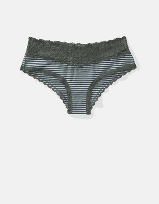 Superchill Cotton Eyelash Lace Cheeky Underwear