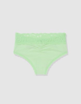 Ropa Interior Superchill Undie Cheeky de Algodón con Encaje Eyelash