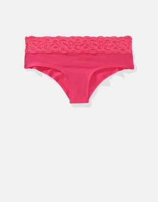 Superchill Cotton Rooftop Garden Lace Cheeky Underwear