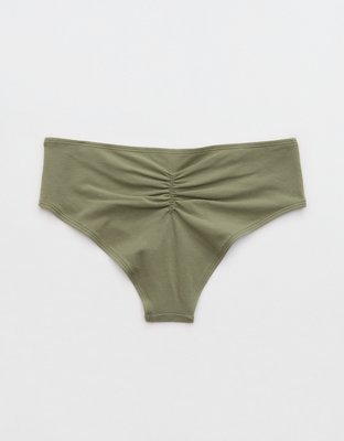 Superchill Cotton Ruched Cheeky Underwear