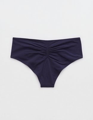 Superchill Undie Cheeky Plisado de Algodón