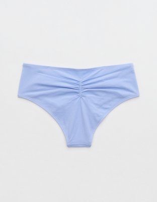 Superchill Cotton Ruched Cheeky Underwear