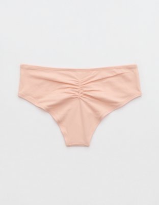 Трусы-чики Superchill Ruched, хлопок — Aerie — фото 2