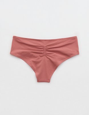 Superchill Cotton Ruched Cheeky Underwear