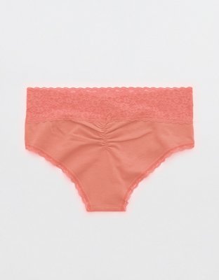Superchill Undie Cheeky de Algodón con Encaje Vintage