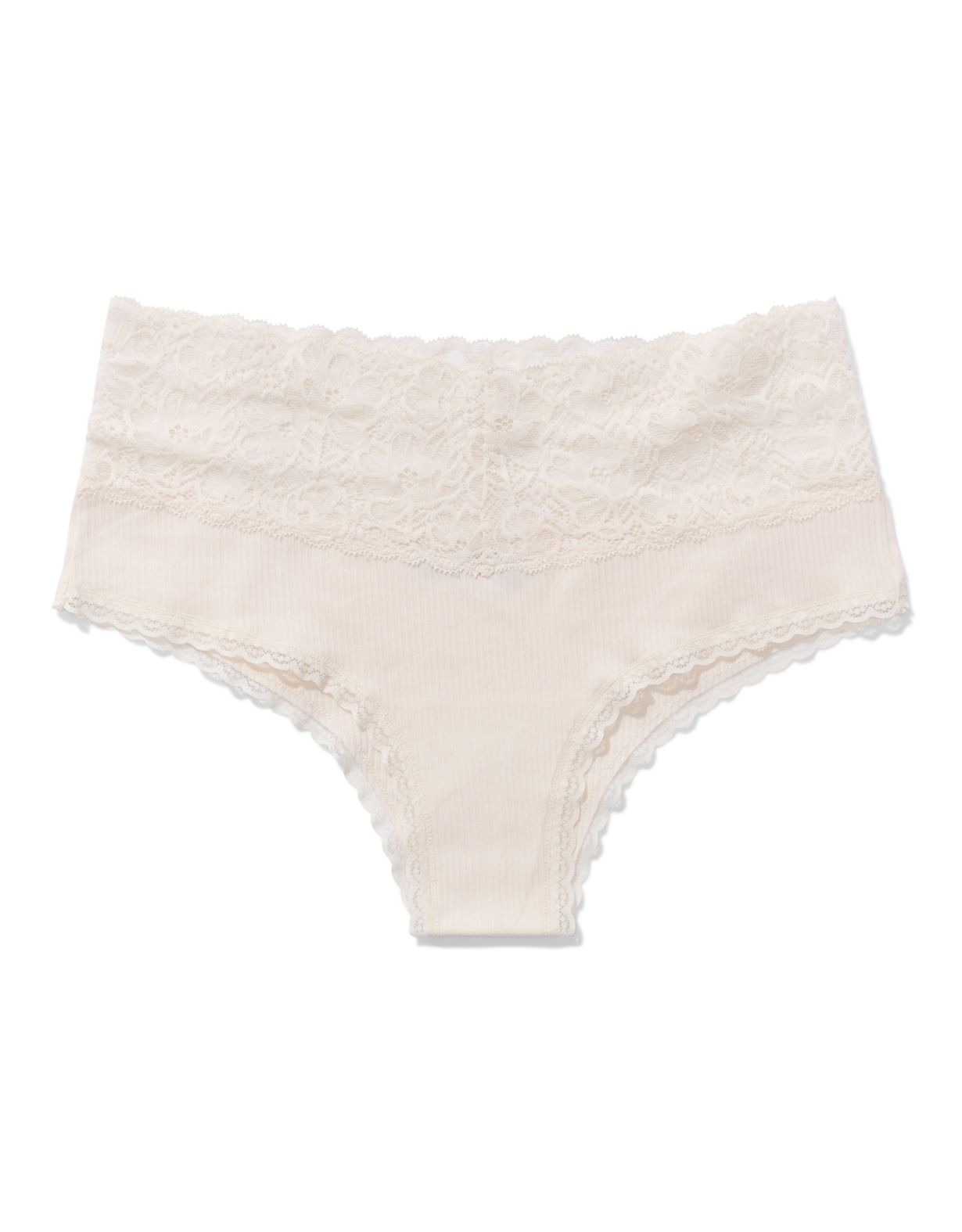 Aerie Cotton Lace Cheeky Underwear