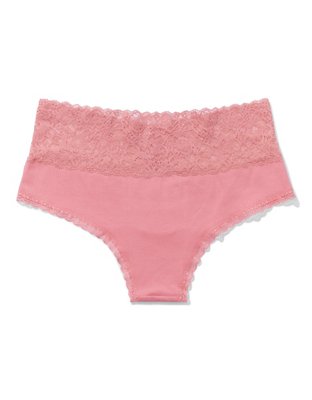 Aerie Cotton Lace Cheeky Underwear