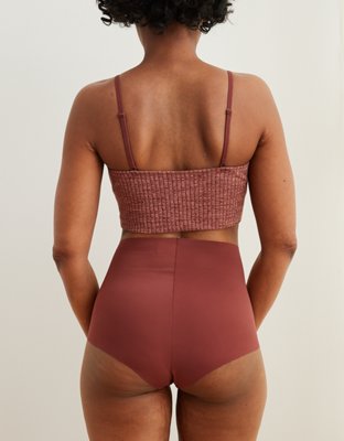 Aerie No Show High Waisted Cheeky Underwear