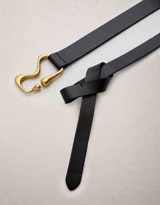 Ceinture à crochet en cuir AE77