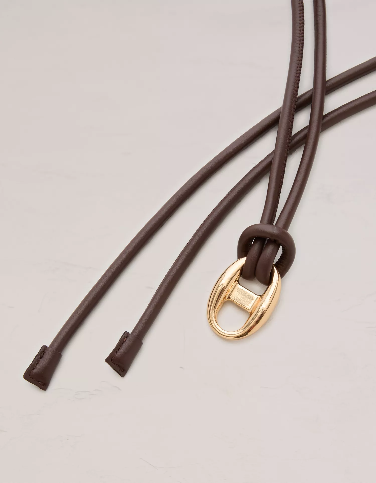 AE77 Leather Loop Belt - thumbnail 2