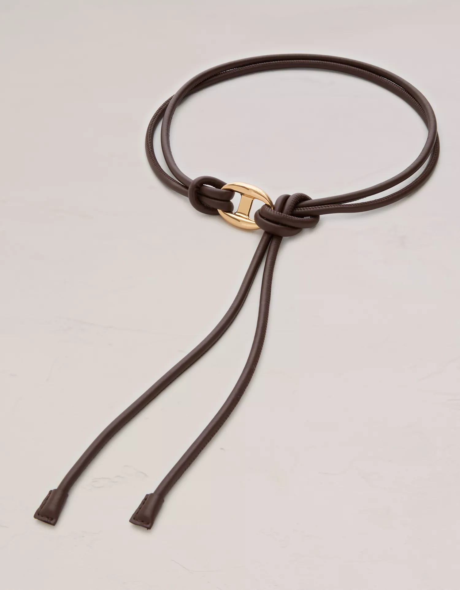 AE77 Leather Loop Belt