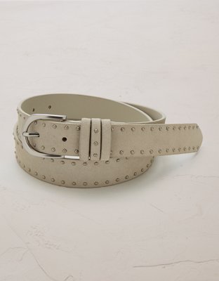 AE77 Studded Suede Belt