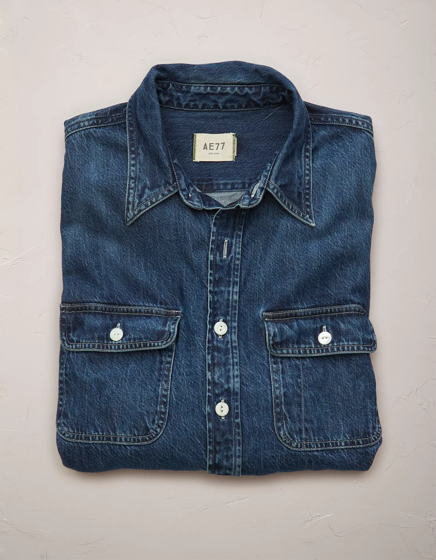 AE77 Premium Denim Workshirt - thumbnail 6