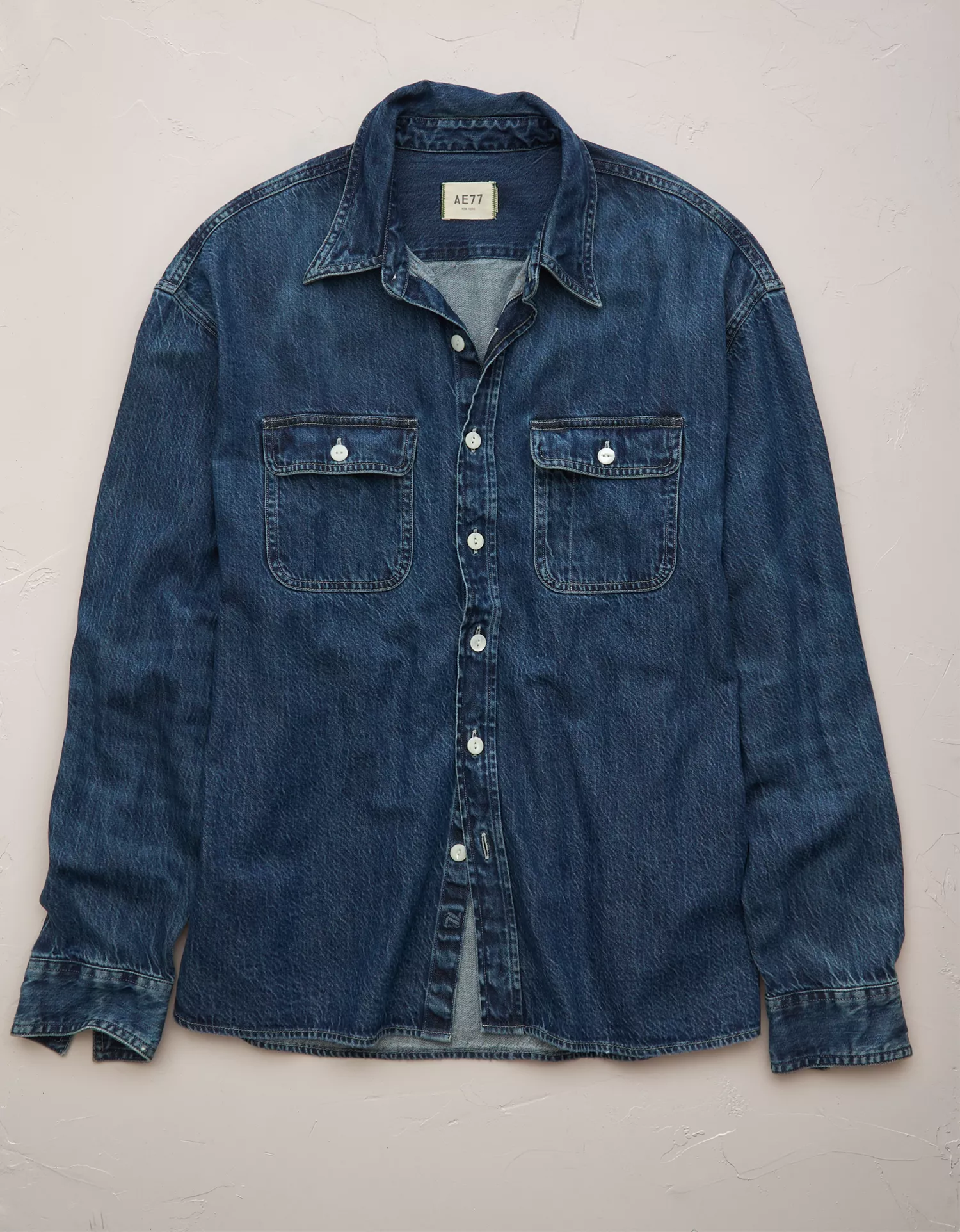 AE77 Premium Denim Workshirt - thumbnail 3
