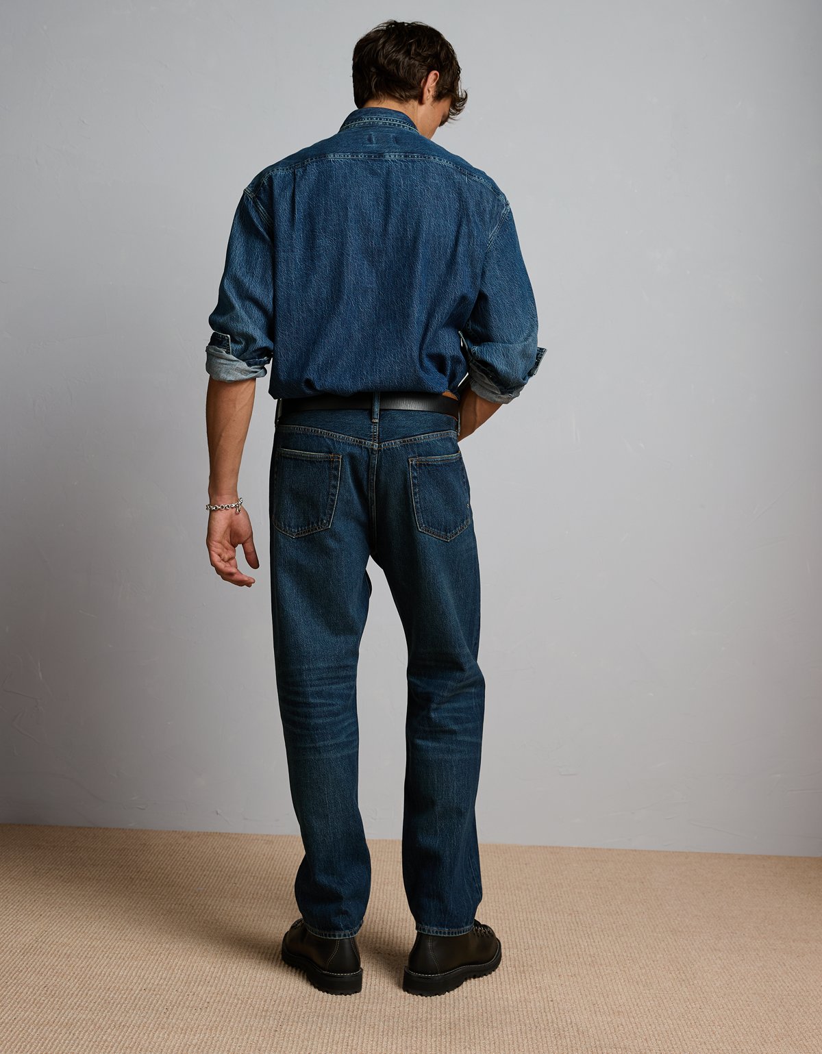 AE77 Premium Denim Workshirt - image 2
