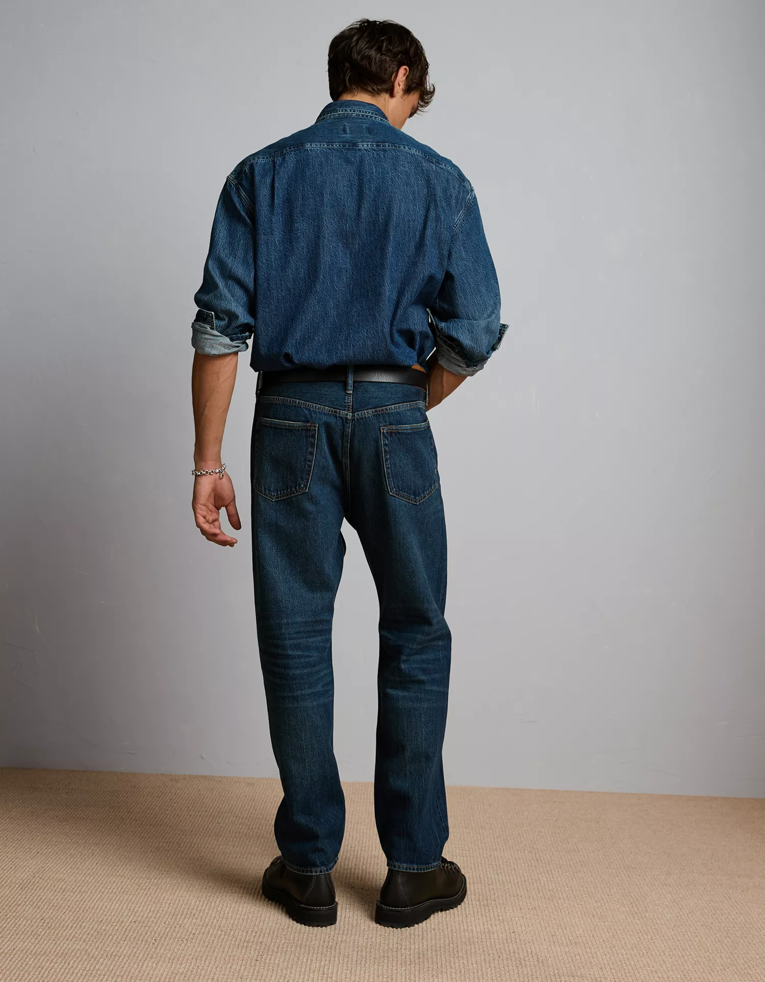 AE77 Premium Denim Workshirt - thumbnail 2