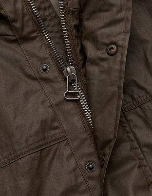 AE77 Premium Waxed Raincoat