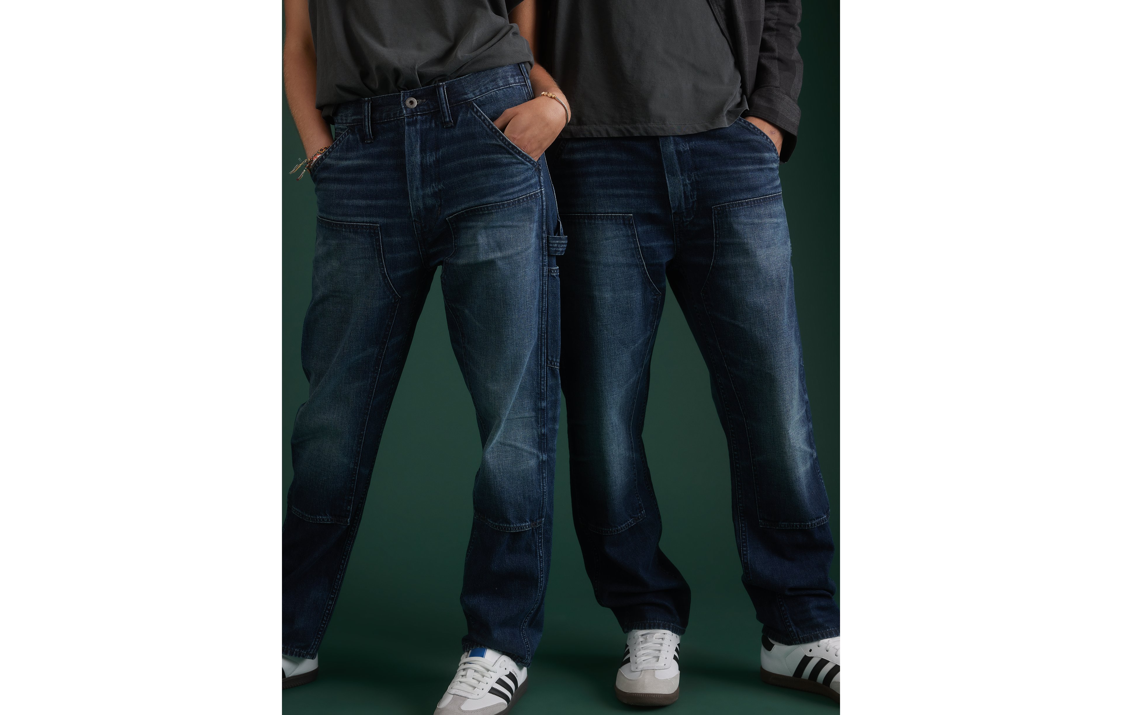 AE77 Premium Loose Carpenter Jean