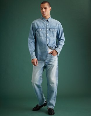  PRISIA Jeans for Men Men's Jeans Men Ripped Frayed Cut
