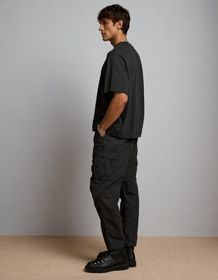 PREME Skinny Twill Cargo Stretch Pant - Men's Pants in Black