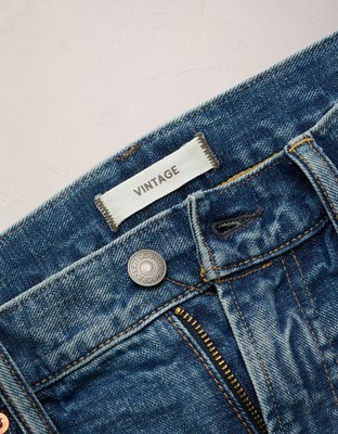 Мужские джинсы American Eagle AE77 Premium Vintage Jean, цвет: Средняя варка — фото 7