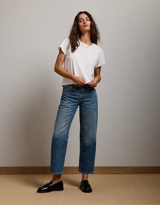 Мужские джинсы American Eagle AE77 Premium Vintage Jean, цвет: Средняя варка — фото 8