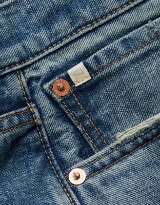 Мужские джинсы American Eagle AE77 Premium Vintage Jean, цвет: Средняя варка — фото 9