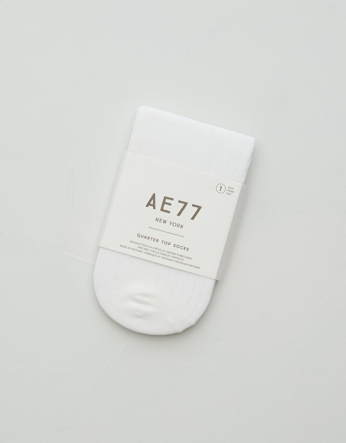 AE77 Premium Quarter Top Sock - image 2
