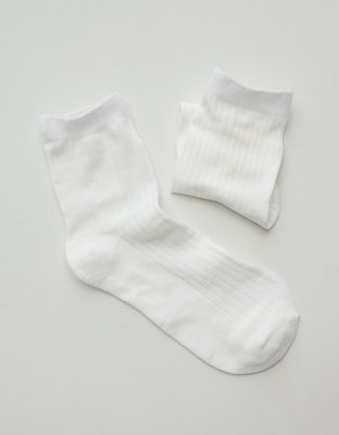 AE77 Premium Quarter Top Sock