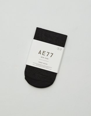 AE77 Premium Sheer Dot Sock