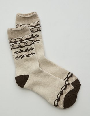 AE77 Premium Fair Isle Sock