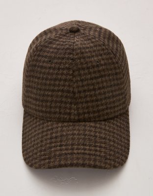 AE77 Premium Houndstooth Baseball Hat | American Eagle