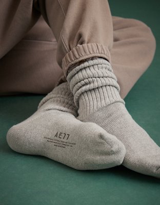 Basic Cotton Slouch Socks
