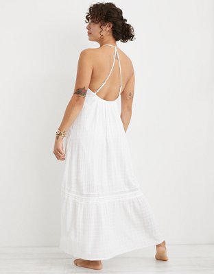 Aerie Low Back Maxi Dress