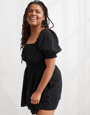Aerie Puff Sleeve Mini Dress