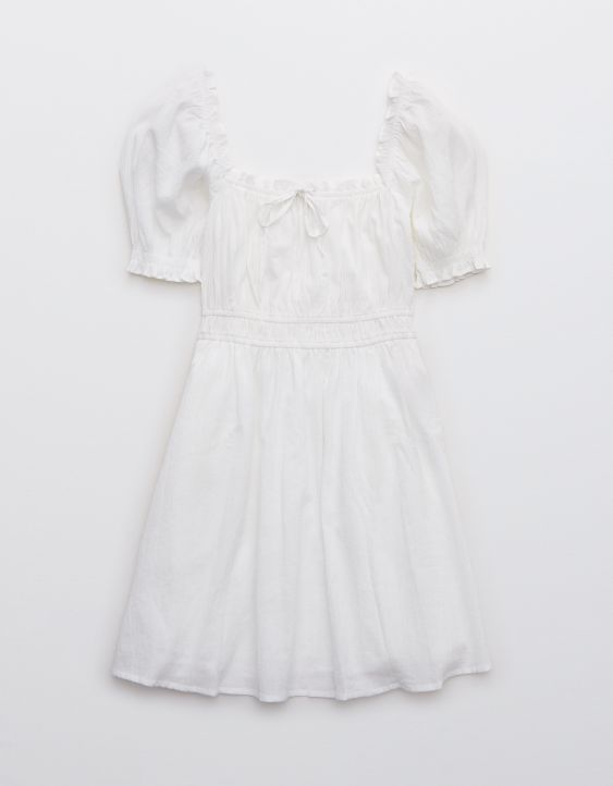 Aerie Puff Sleeve Mini Dress