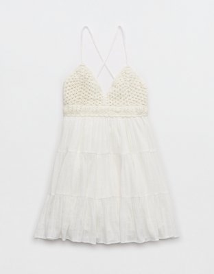 Aerie Textured Mini Sundress