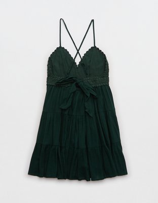Aerie Textured Mini Sundress