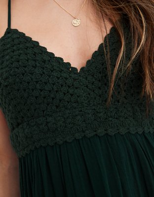 Aerie Textured Mini Sundress