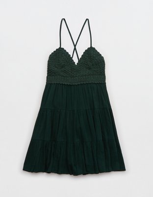 Aerie Textured Mini Sundress