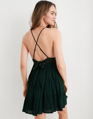 Aerie Textured Mini Sundress