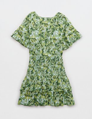 Aerie Smocked Waist Mini Sundress
