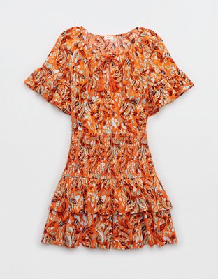 Aerie Smocked Waist Mini Sundress