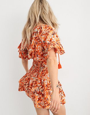 Aerie Smocked Waist Mini Sundress