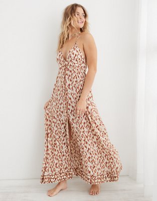 Front slit 2025 maxi dress