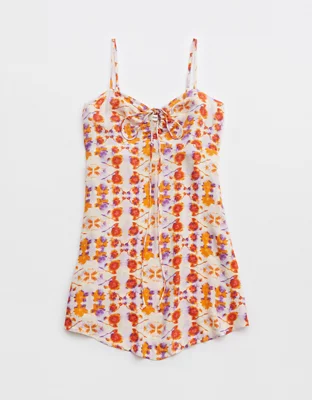 Aerie Strappy Halter Dress
