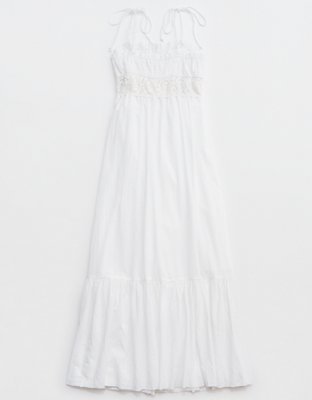 Aerie Button Front Maxi Dress