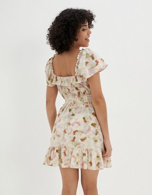 Aerie Ruffle Mini Dress